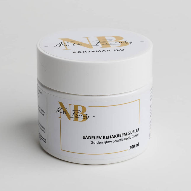 Golden Glow Body Cream Soufflé, 200ml - LoveStyle World