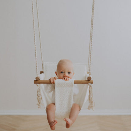 BaBi Baby Swing - Bouclé Snow White