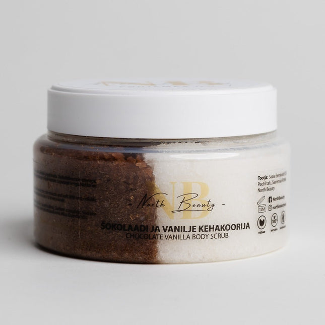 Chocolate and Vanilla Body Scrub, 300g - LoveStyle World
