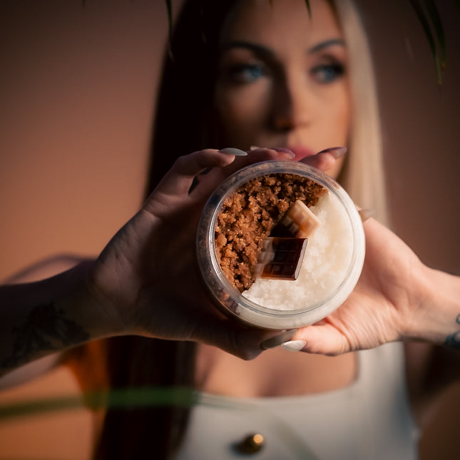 Chocolate and Vanilla Body Scrub, 300g - LoveStyle World