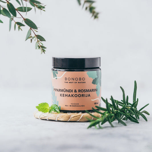 Body Scrub — Peppermint and Rosemary