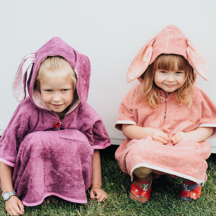 Short-Sleeve Poncho RABBIT - For TODDLERS