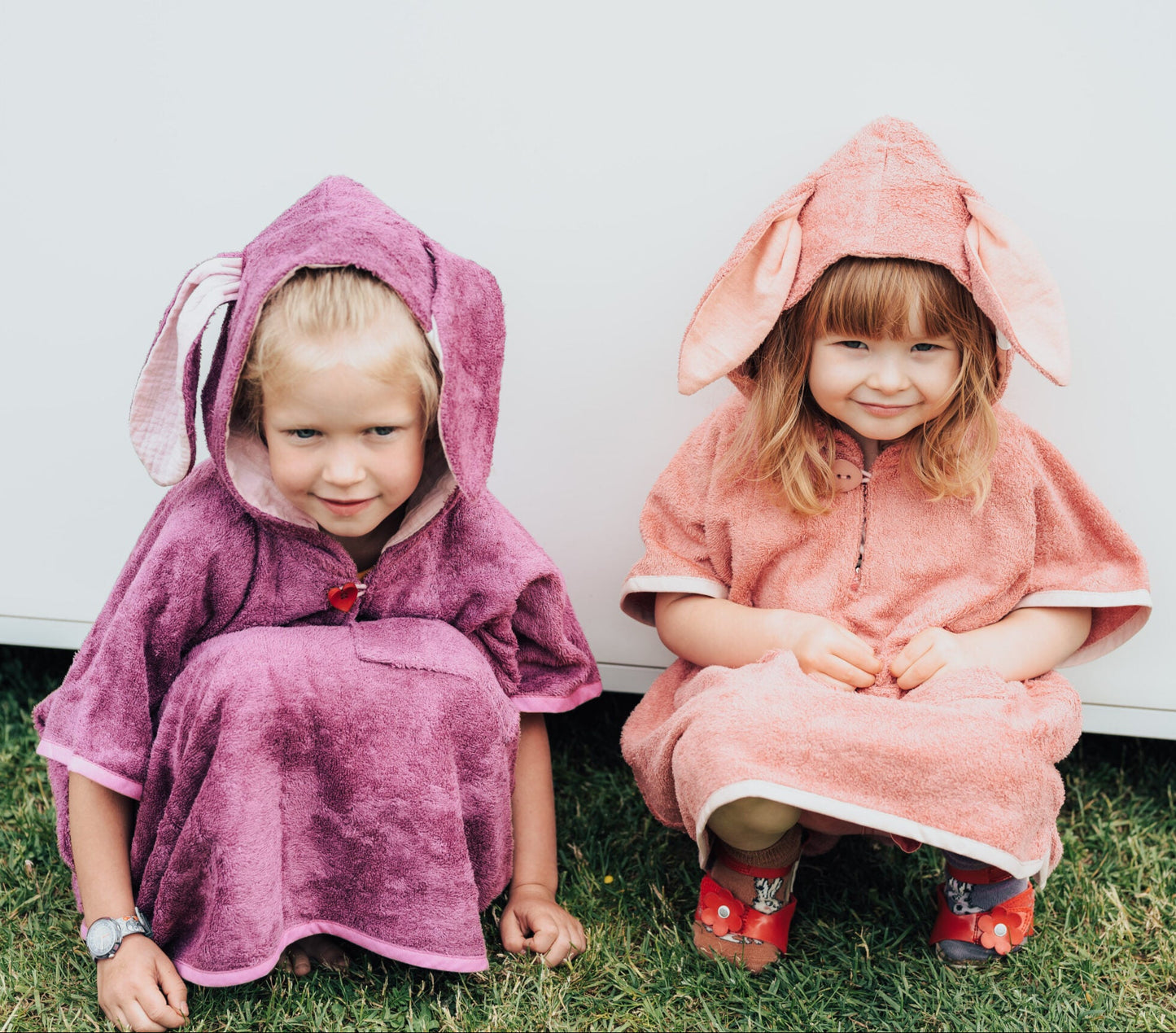 Short-Sleeve Poncho RABBIT - For TODDLERS