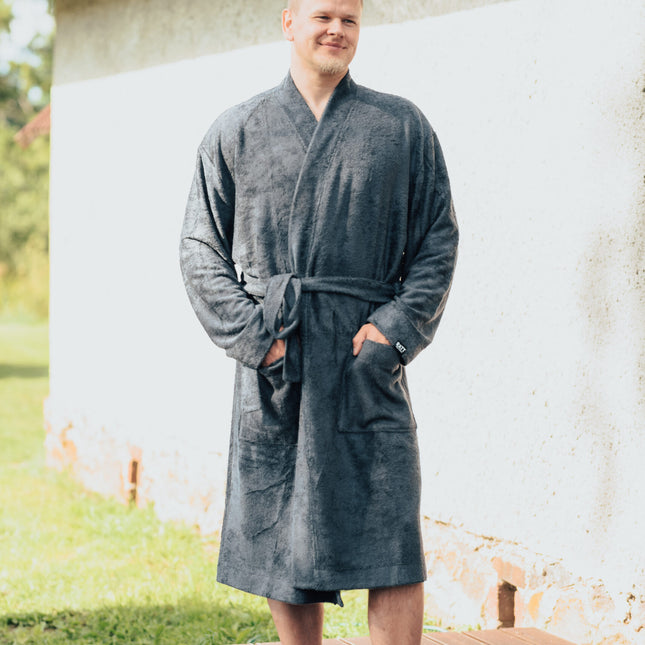 Bathrobe for Men - Bamboo Terry (4 Colours) - LoveStyle World