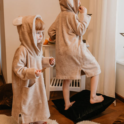 Long-Sleeve Poncho TEDDY - For TODDLERS (Size 82/86-116)