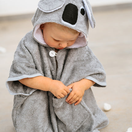 Short-Sleeve Poncho KOALA - For KIDS (Size 122-150)
