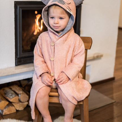 Bamboo Terry Bathrobe CAT - For TODDLERS (Size 82/86-116)