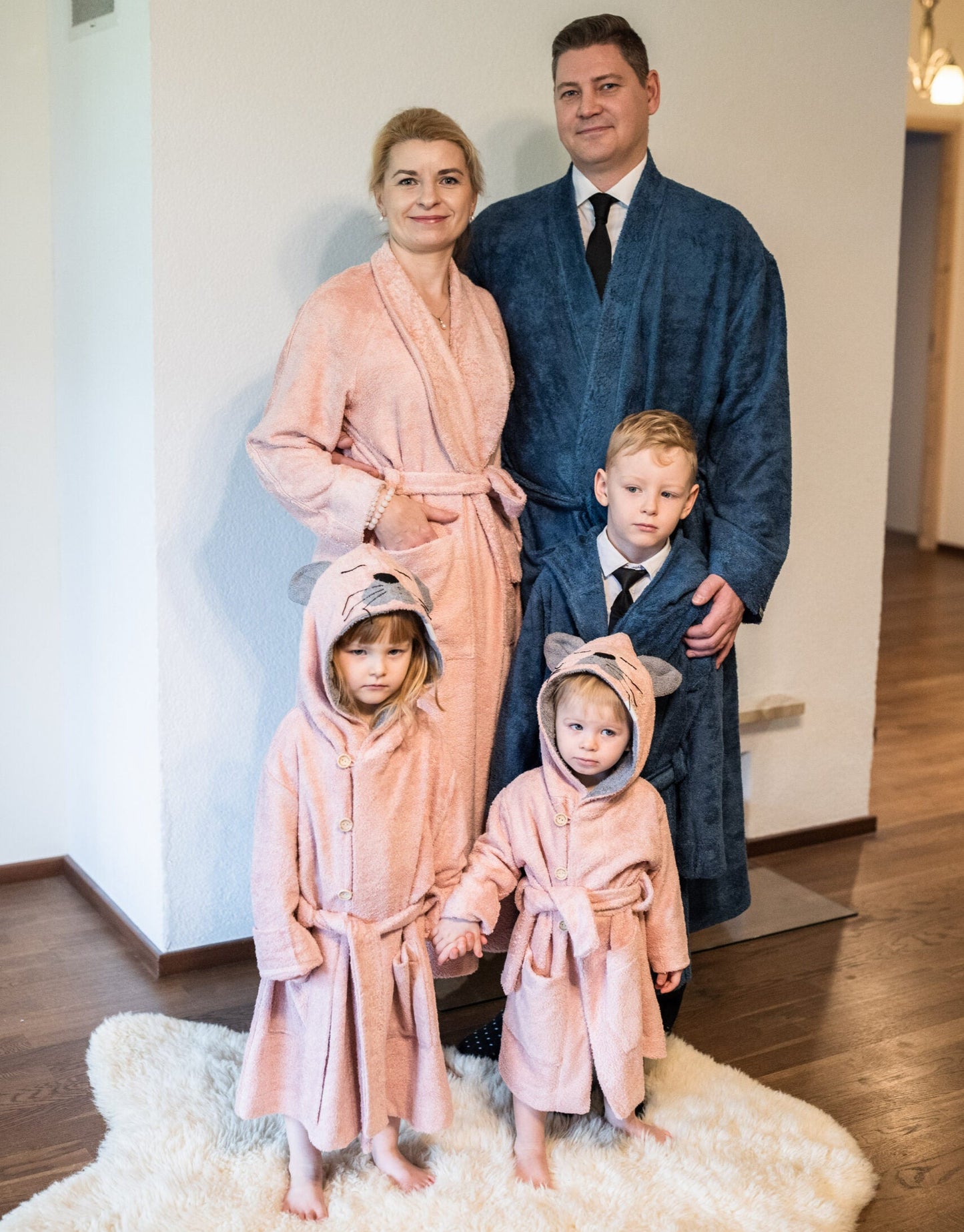 Bamboo Terry Bathrobe CAT - For TODDLERS (Size 82/86-116)