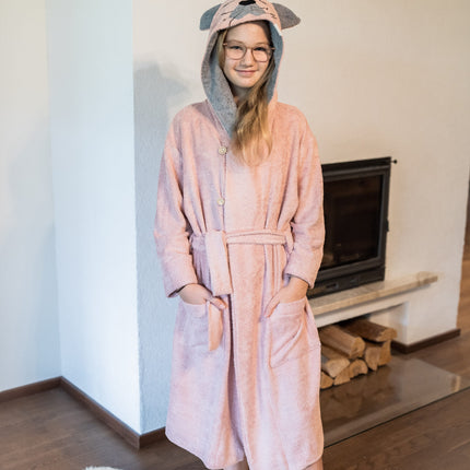 Bamboo Terry Bathrobe CAT – For KIDS (Size 122-150)