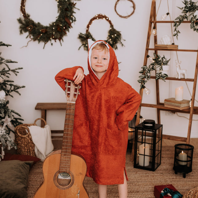 FOX KIDS Long-Sleeve Poncho (Size 122-150) - LoveStyle World