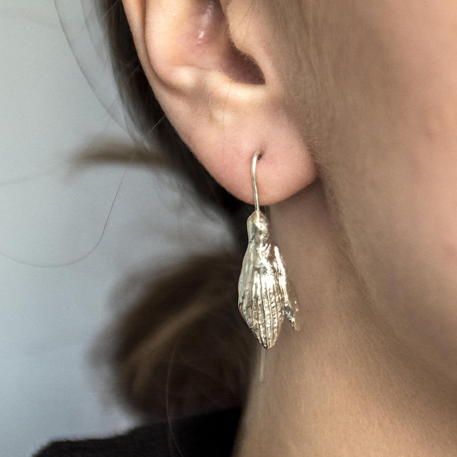 Earrings - SPRING Snowdrops with Hooks - LoveStyle World