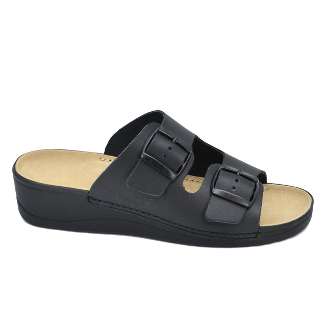 Anne Healed Sandals - Black - LoveStyle World
