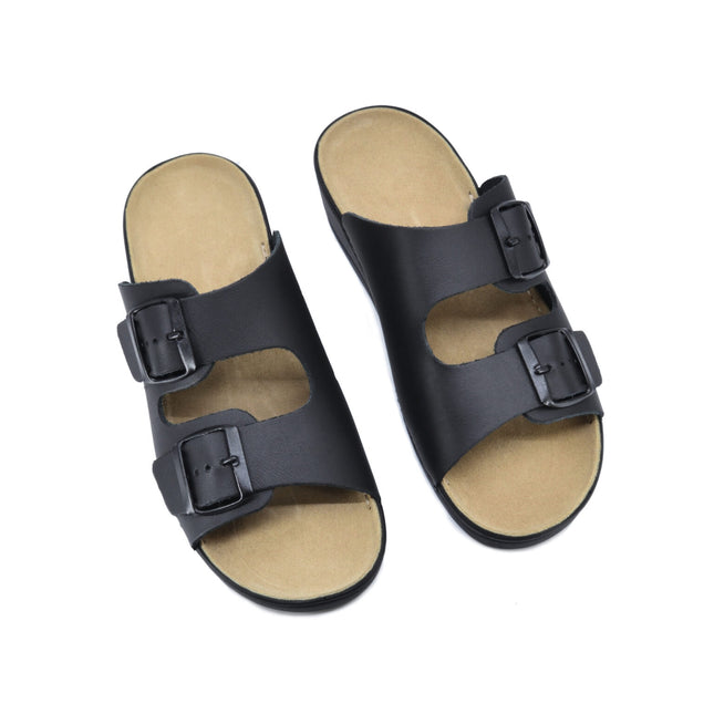 Anne Healed Sandals - Black - LoveStyle World