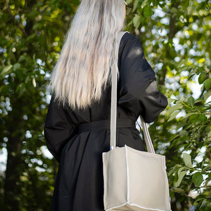 Folk 1 shoulder bag - Light Grey