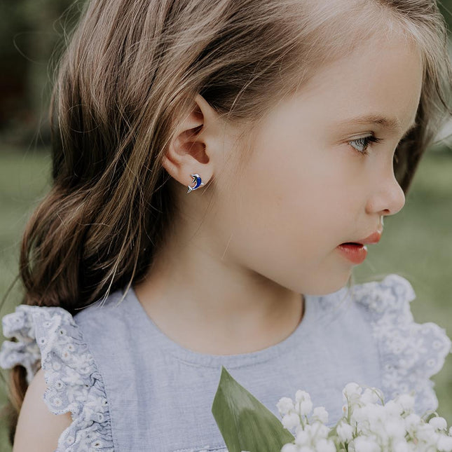 Earrings Dolphin - For Kids - LoveStyle World