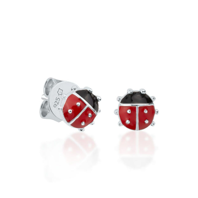 Earrings Ladybug - For Kids - LoveStyle World