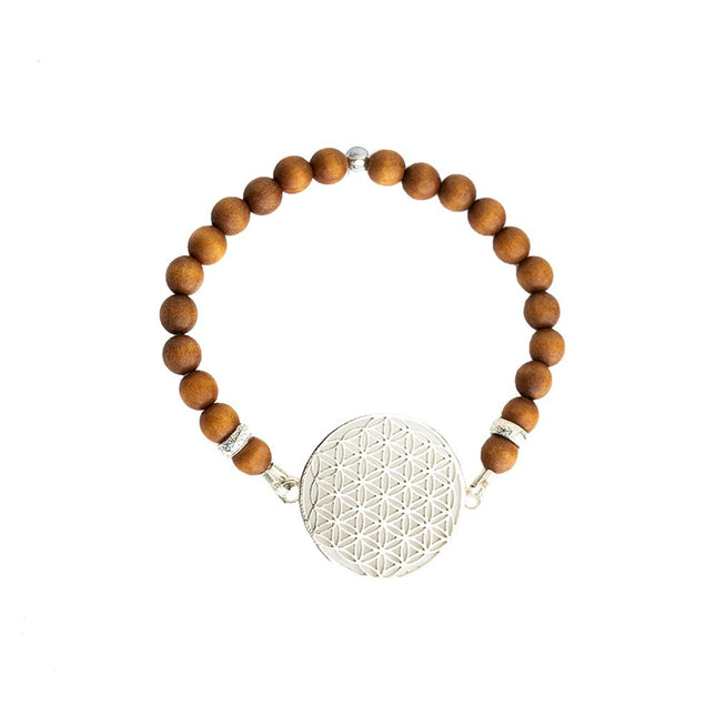 Flower Of Life Bracelet - Sandalwood - LoveStyle World