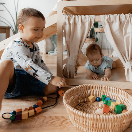 CUBITRI® Climbing Play Cube With Wooden Window