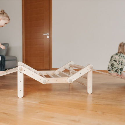 FIPITRI® 5-segment Modifiable Climbing Frame With a Sliding/Climbing Ramp
