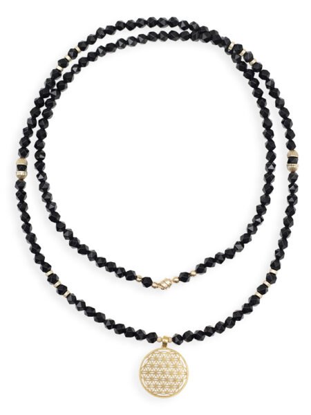 Flower Of Life Bracelet S – Onyx - LoveStyle World