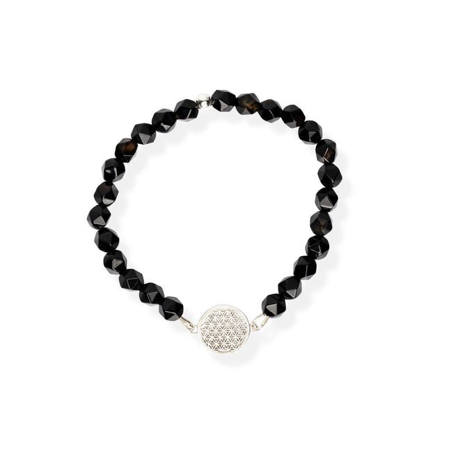 Flower Of Life Bracelet S – Onyx - LoveStyle World