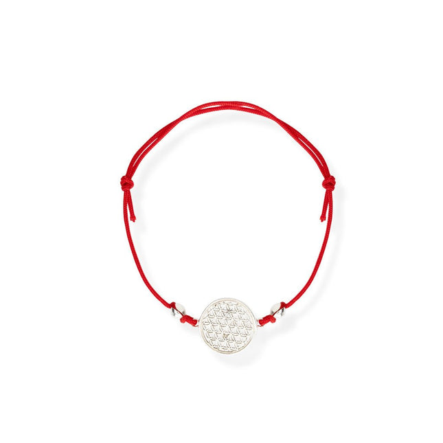 Flower Of Life Bracelet S – Red Cord - LoveStyle World