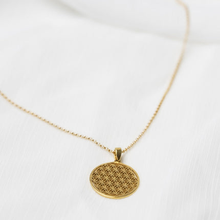 Flower Of Life Necklace - M - Unisex