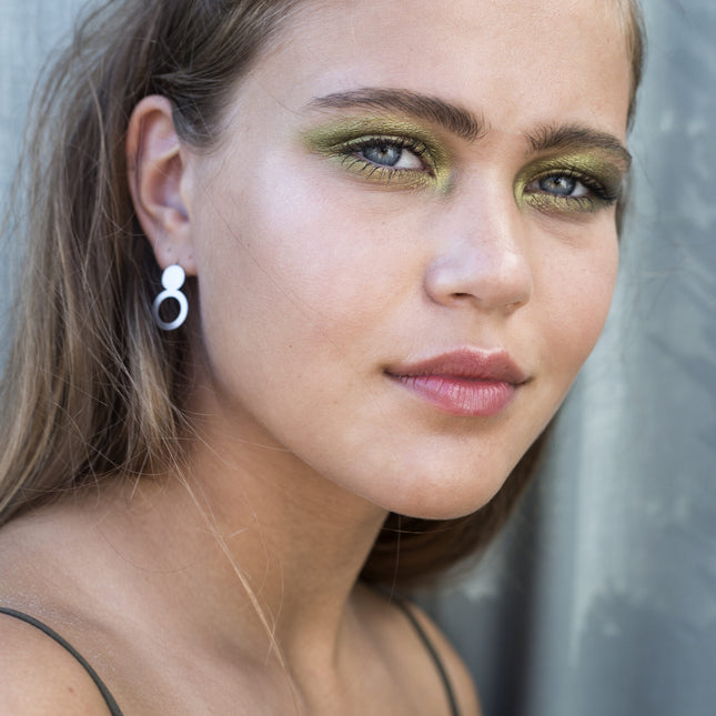 Earrings Arc - Silver - LoveStyle World