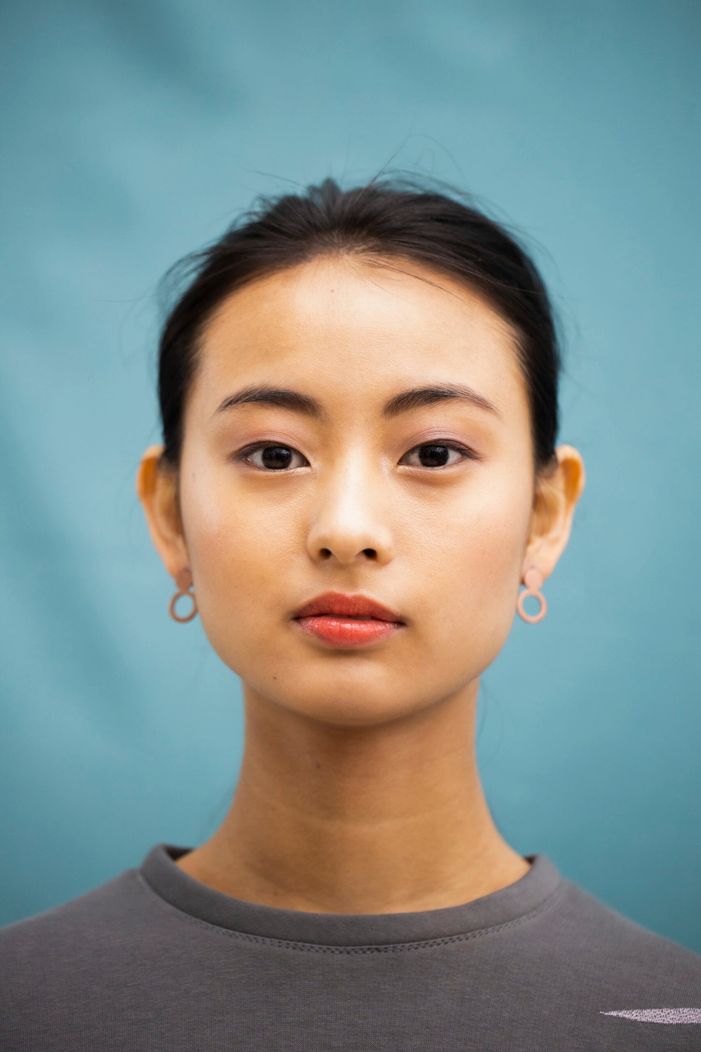 Earrings Arc - Rose Gold