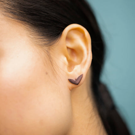 Earrings Vola - Purple