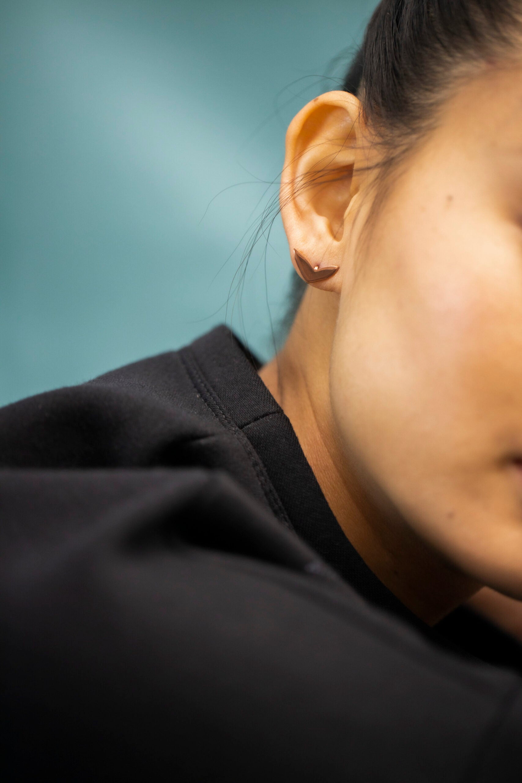 Earrings Vola - Rose Gold