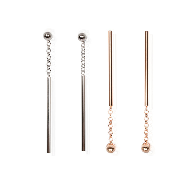 Dots Falling Earrings