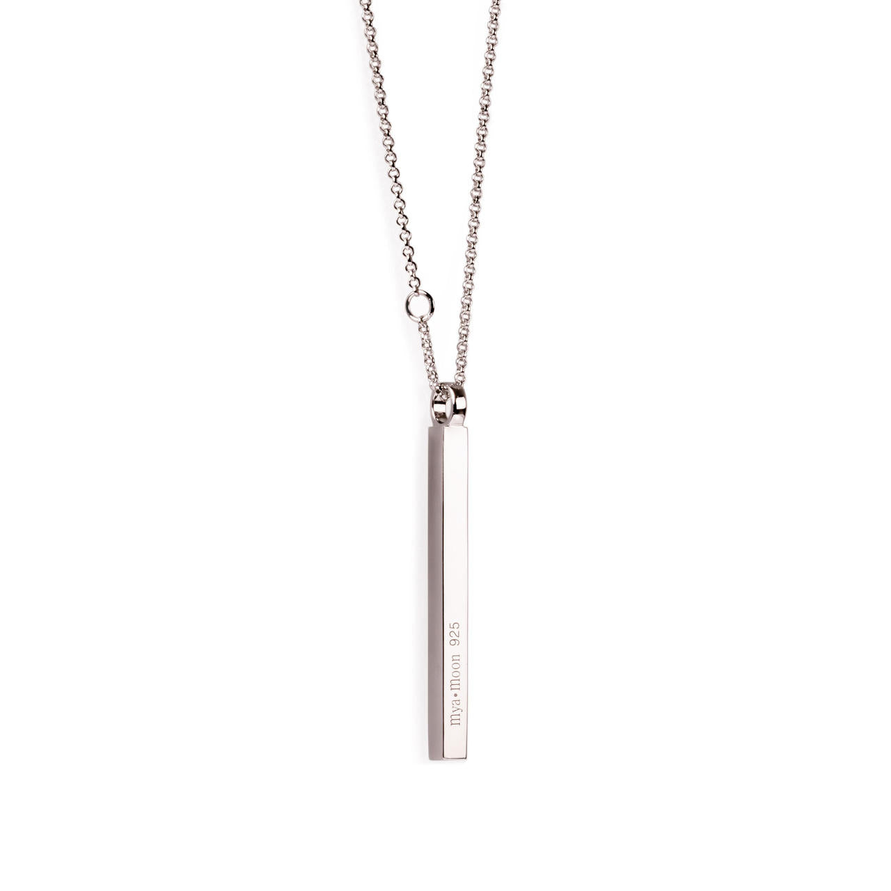 Silverbar necklace