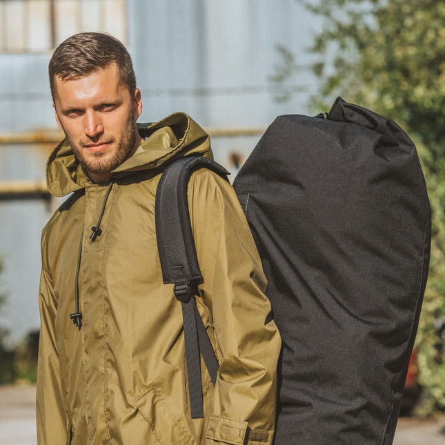 Raincoat with a Bag