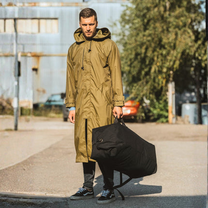 Raincoat with a Bag