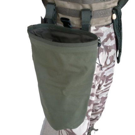 Roll-up equipment pouch, 37 cm – military green