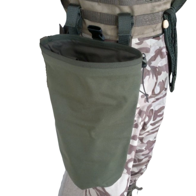 Roll-up equipment pouch, 37 cm – military green