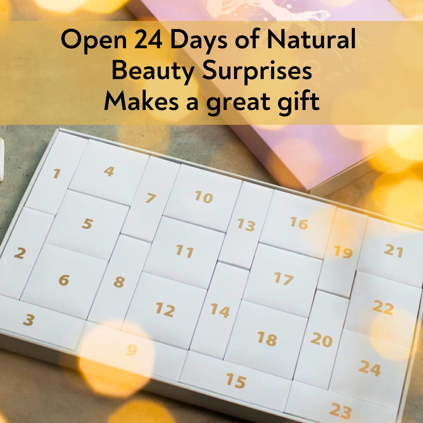 Advent Calendar 2025 full of high quality natural personal care products for your whole body