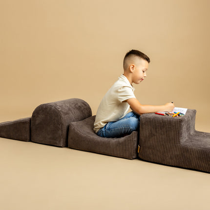 Aesthetic Shape Set 5-Elements - Brown