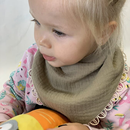 Scarf-Bib - Khaki