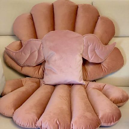 Decorative Cushion "Wings" - Dusty Pink