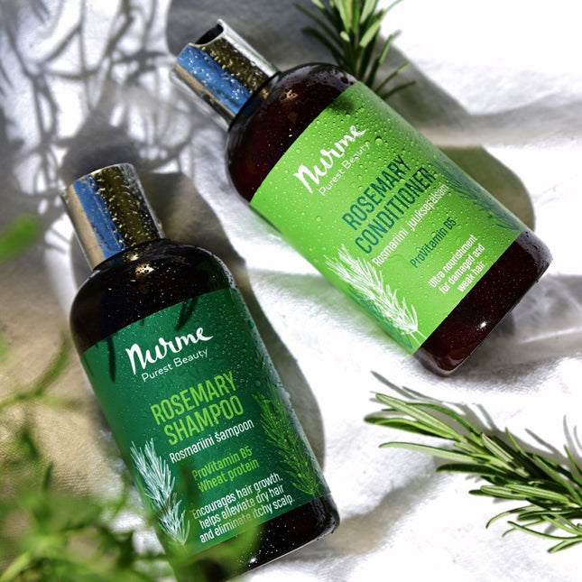 Hair Care Set “Rosemary” natural rosemary shampoo and conditioner - LoveStyle World