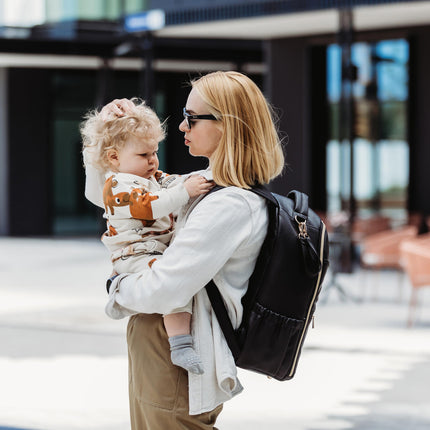 Large Diaper Backpack – Espresso