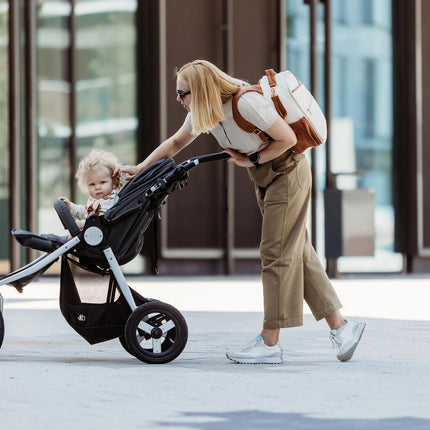 Small Diaper Backpack – Cappuccino