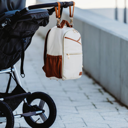 Small Diaper Backpack – Cappuccino