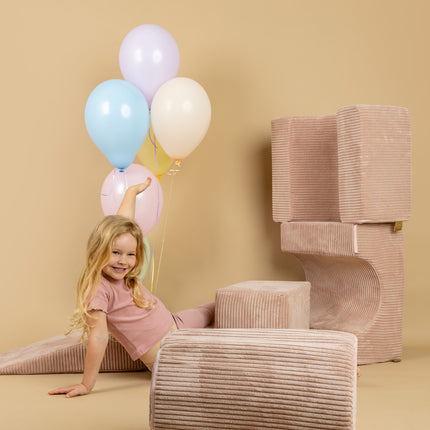 Aesthetic Shape Set 4-Elements - Powder Pink