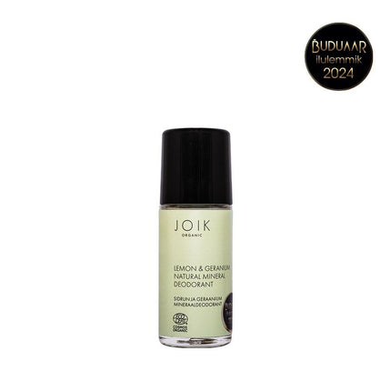 Organic Deodorant Lemon & Geranium Natural Mineral 50 ml - LoveStyle World
