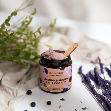 Body Scrub — Blueberry and Lavender