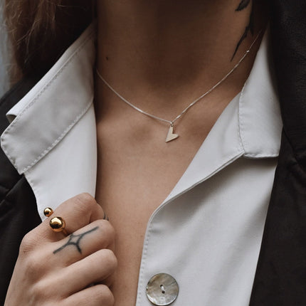 Love Necklace - Silver