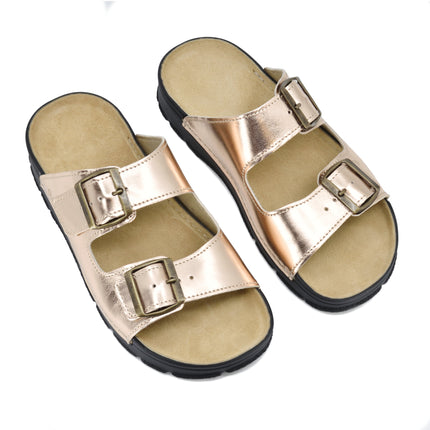 Meeliku women’s sandals - rose gold